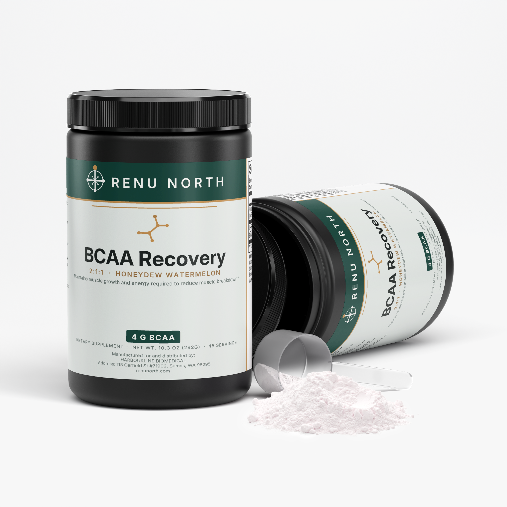 BCAA Post Workout Powder (Honeydew/Watermelon)