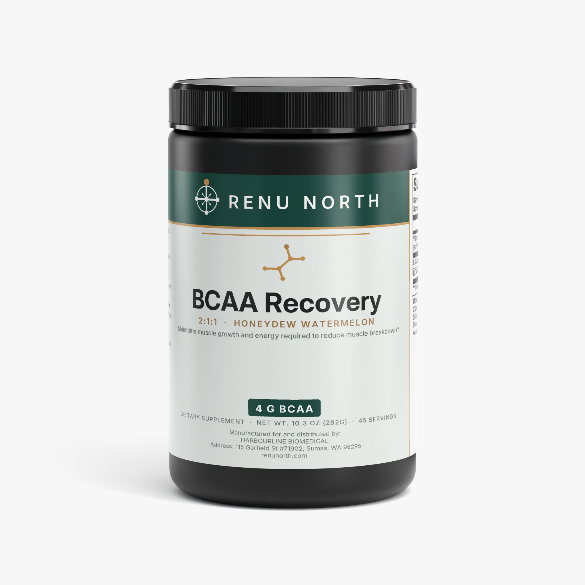 BCAA Post Workout Powder (Honeydew/Watermelon)