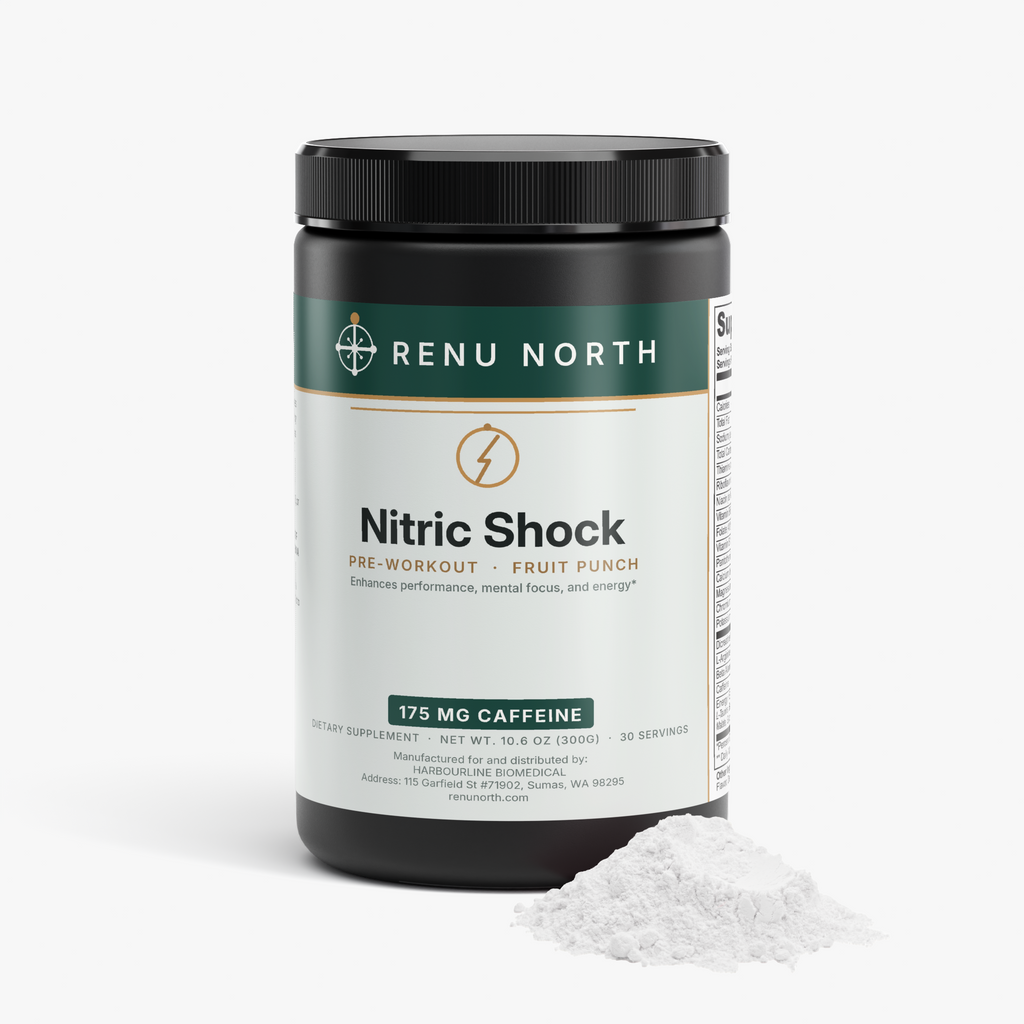 Nitric Shock Pre-Workout Powder (Fruit Punch)