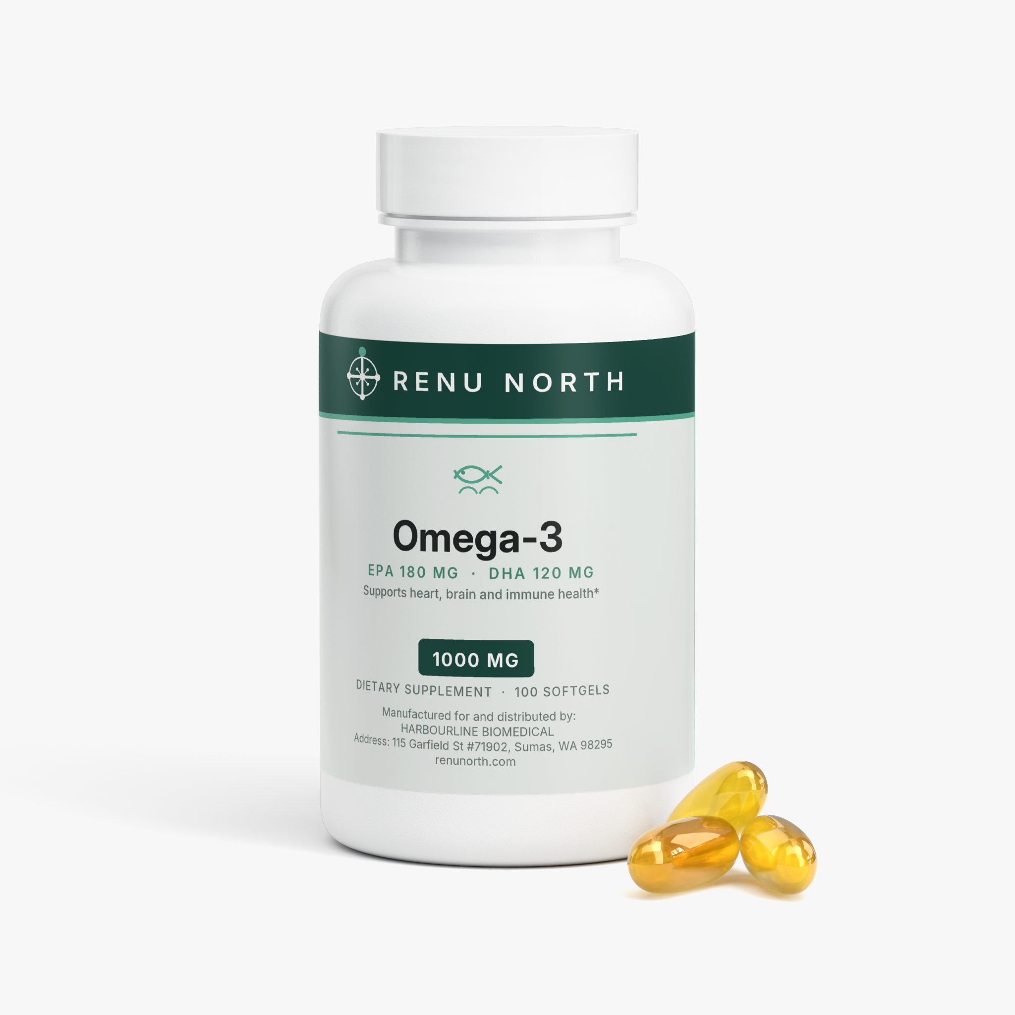 Omega-3 EPA 180mg + DHA 120mg