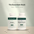 The Essentials Stack by Renu North — Omega-3 and Magnesium Glycinate bottles